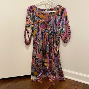 NWOT Alice and Trixie 100% Silk Dress